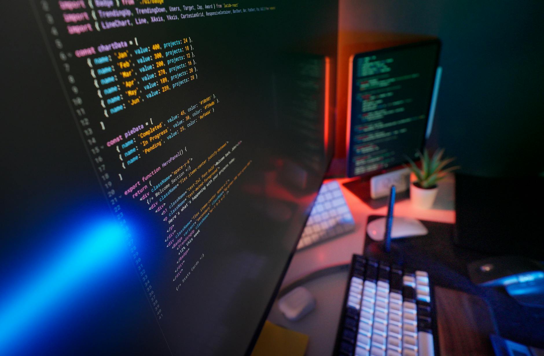 Interfaz del software de gestión Halenvorax en pantalla de ordenador